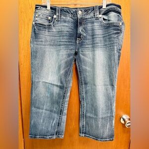 Miss Me Women's Signature Capri Jeans - Size 34